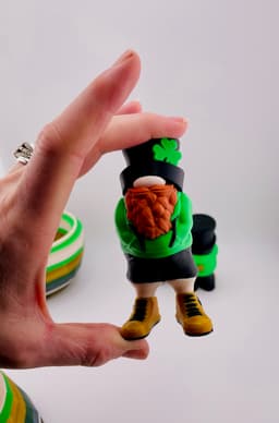 Chill Shorts St Patrick's Day Gnome 3d model