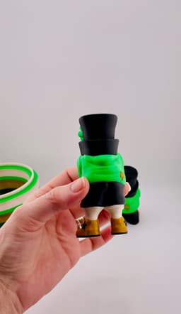 Chill Shorts St Patrick's Day Gnome 3d model