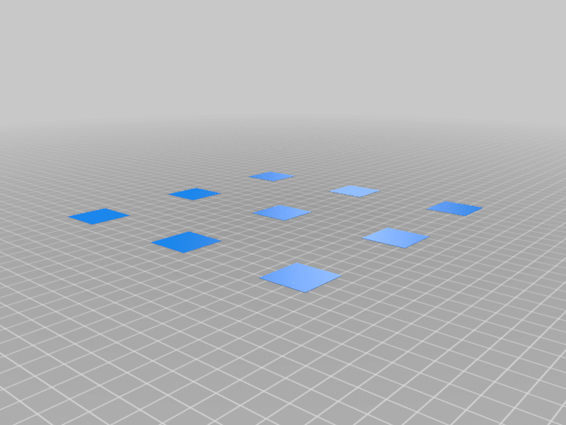 Yet another leveling grid. 3d model