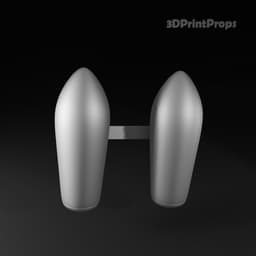 Ulala form Space Channel 5 cosplay accessories 3d model