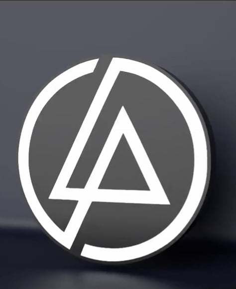 Linkin Park - LED strip compatible 3d model