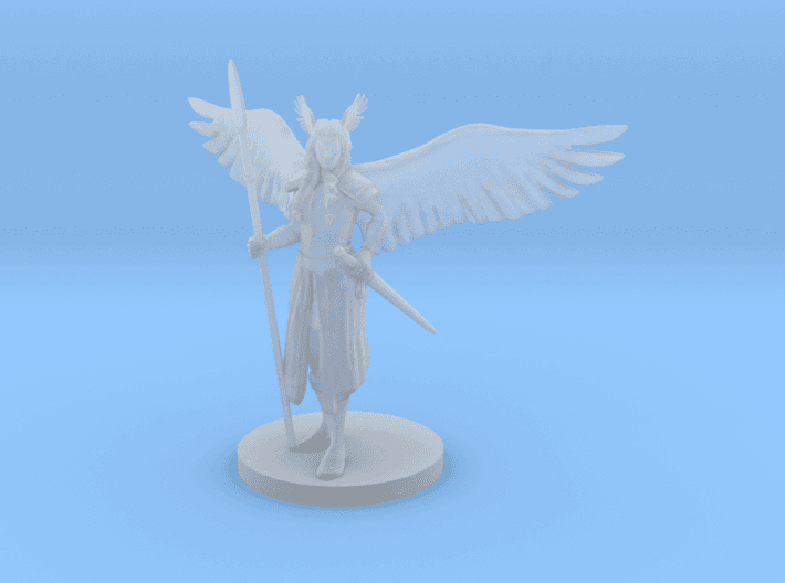 Valkyrie - Valkyrie - 3d print render - D&D - 3d model
