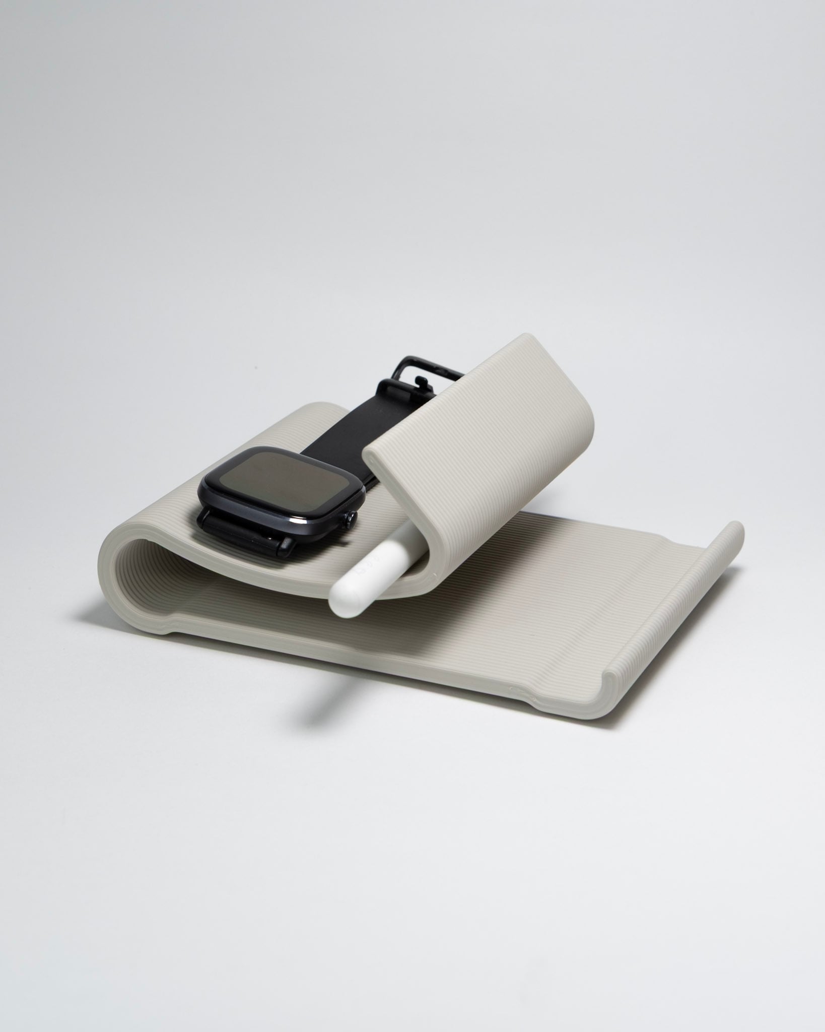 Concrete Wave - Device Stand 3d model