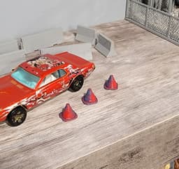 1:64 Scale Traffic Pylon 3d model