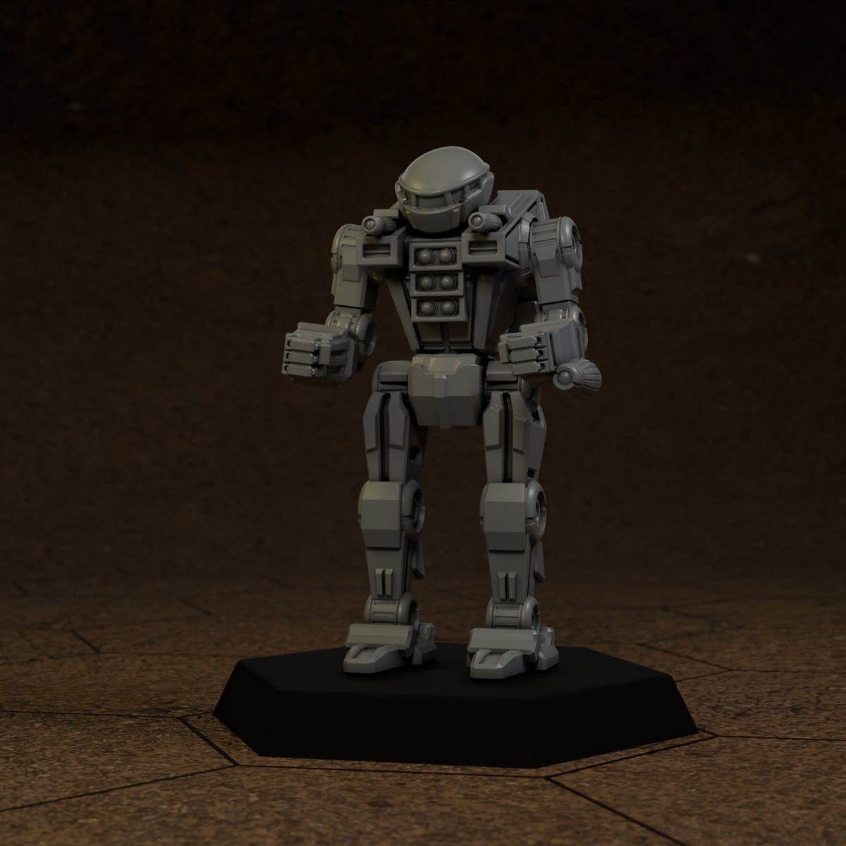 Cossack For American Mecha 3d model