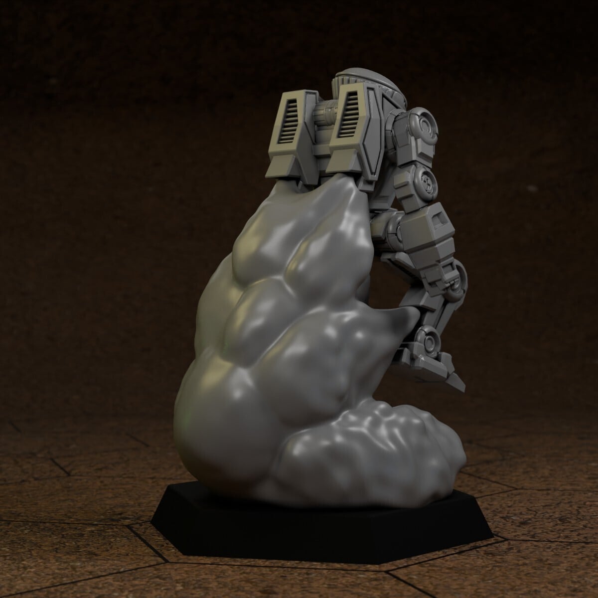 Cossack For American Mecha 3d model