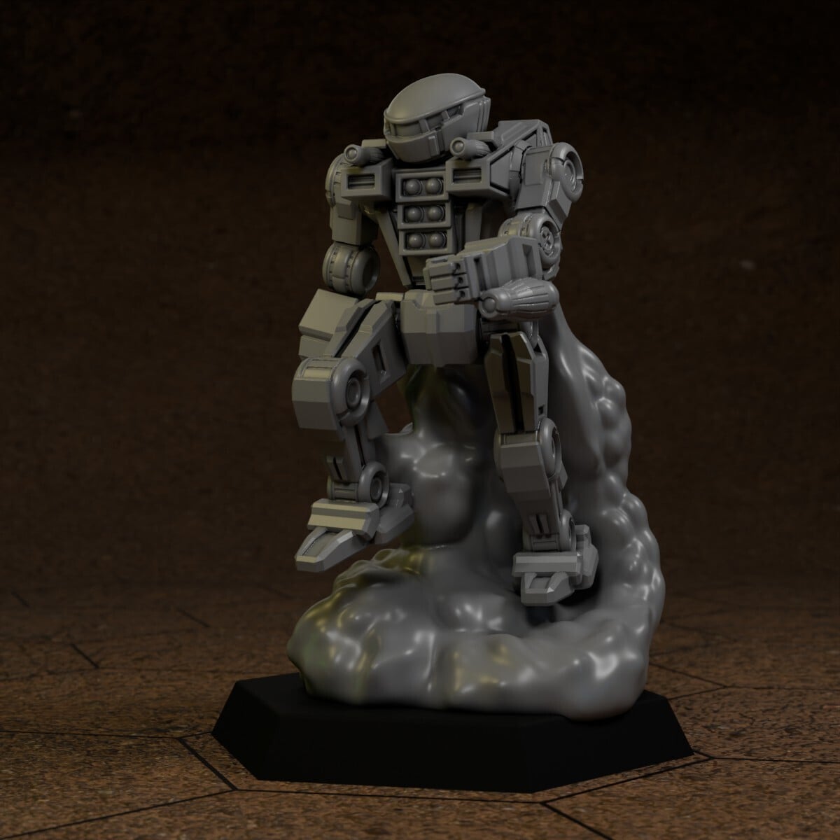 Cossack For American Mecha 3d model