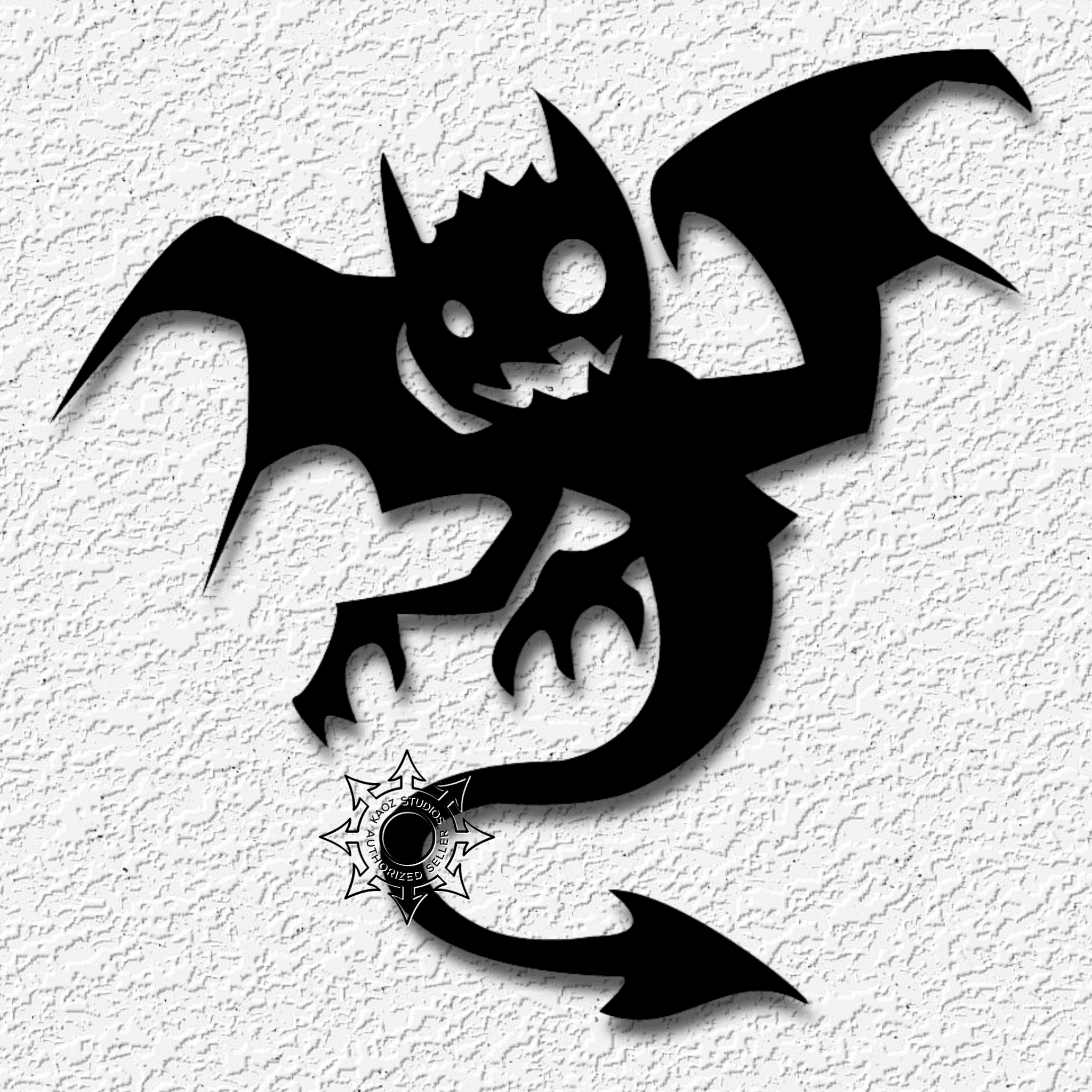 devil demon shadow wall art halloween decor 3d model