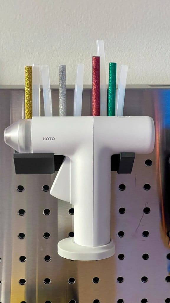 Hoto Glue gun pegboard 3d model