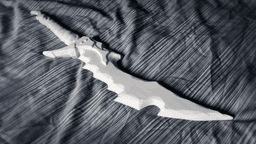Knight Slayer Dagger from Solo Leveling Cosplay Prop 3d model