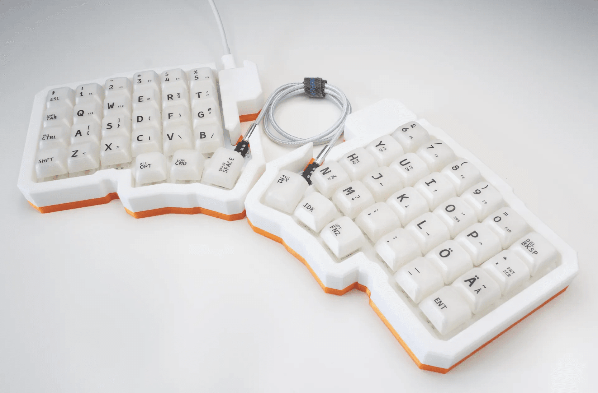 Silakka54 Case - Left and Right Sides 3d model