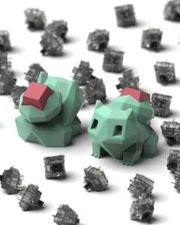 Bulbasaur - Keyboard clicker 3d model