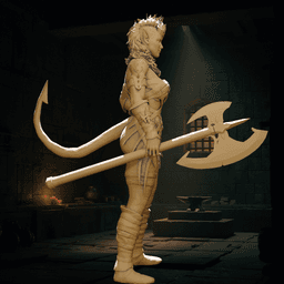 Karlach the Tiefling v2 3d model