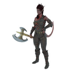 Karlach the Tiefling v2 3d model