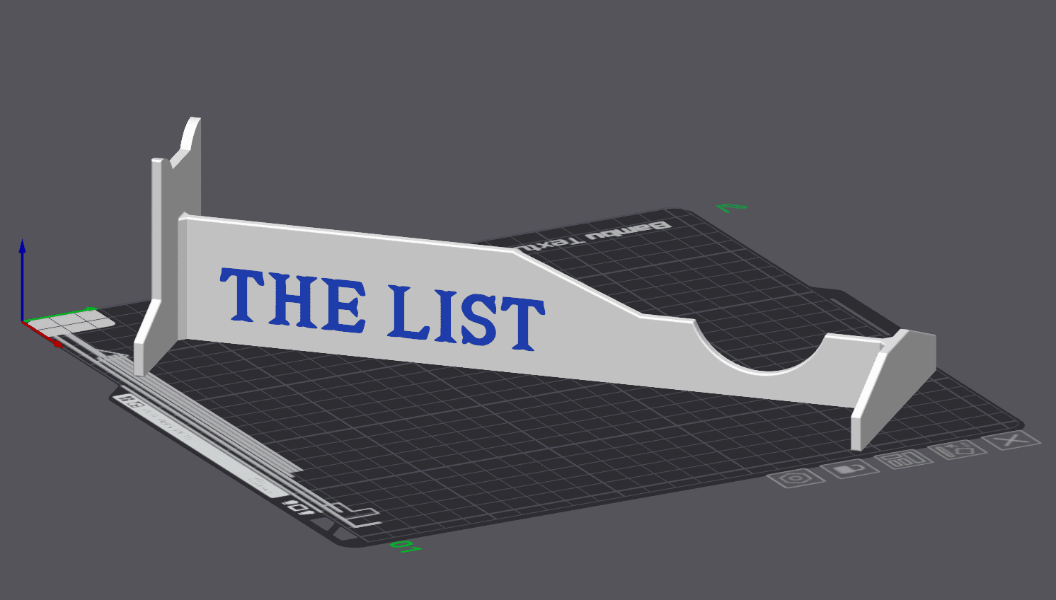Percy's Pepperbox Stand 3d model