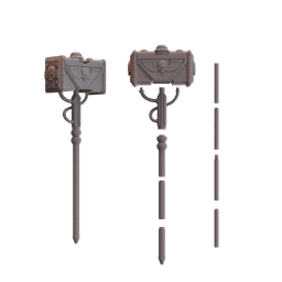 Thunder Hammer 3d model