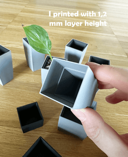 Miniature Planter 1/12 scale 3d model
