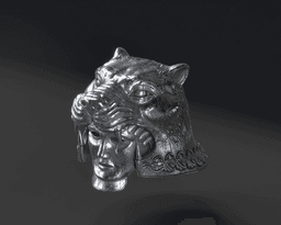 Tigris of Gaul Helmet - 3D Print Files 3d model