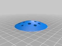 mushrooms multicolor for monoextruder 3d model