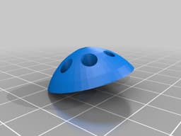 mushrooms multicolor for monoextruder 3d model