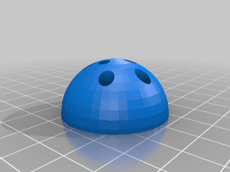 mushrooms multicolor for monoextruder 3d model