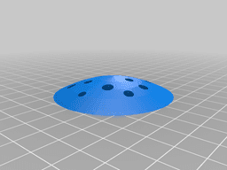 mushrooms multicolor for monoextruder 3d model