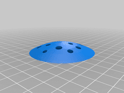 mushrooms multicolor for monoextruder 3d model