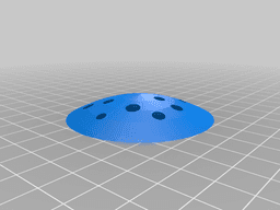mushrooms multicolor for monoextruder 3d model