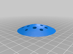 mushrooms multicolor for monoextruder 3d model