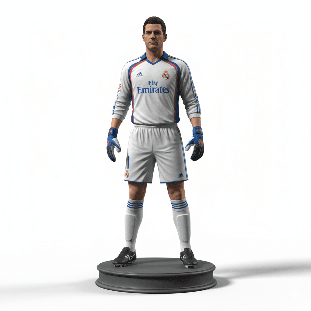 Football Player : Iker Casillas Football Soccer Goalkeeper 3d model