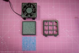 MUIN Fume Extractor Boom Arm Mount Housing 3d model