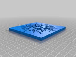 Fancy Tile 3d model