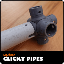 Printy Pipes - Construction Toy 3d model