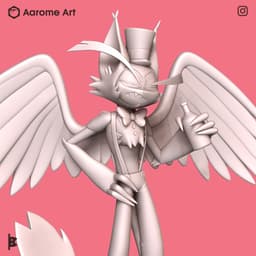 Husk Hazbin Hotel 3d model