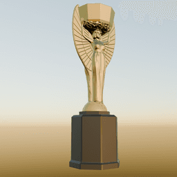 Copa Jules Rimet 3d model