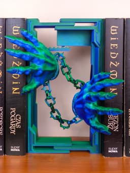 Abyss Hands: Halloween Adjustable Book nook 3d model
