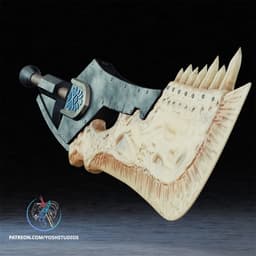 Jaw Blade 3D Printer STL File 3d model