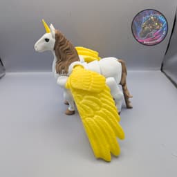 Flexi Allicorn + Horse variations 3d model