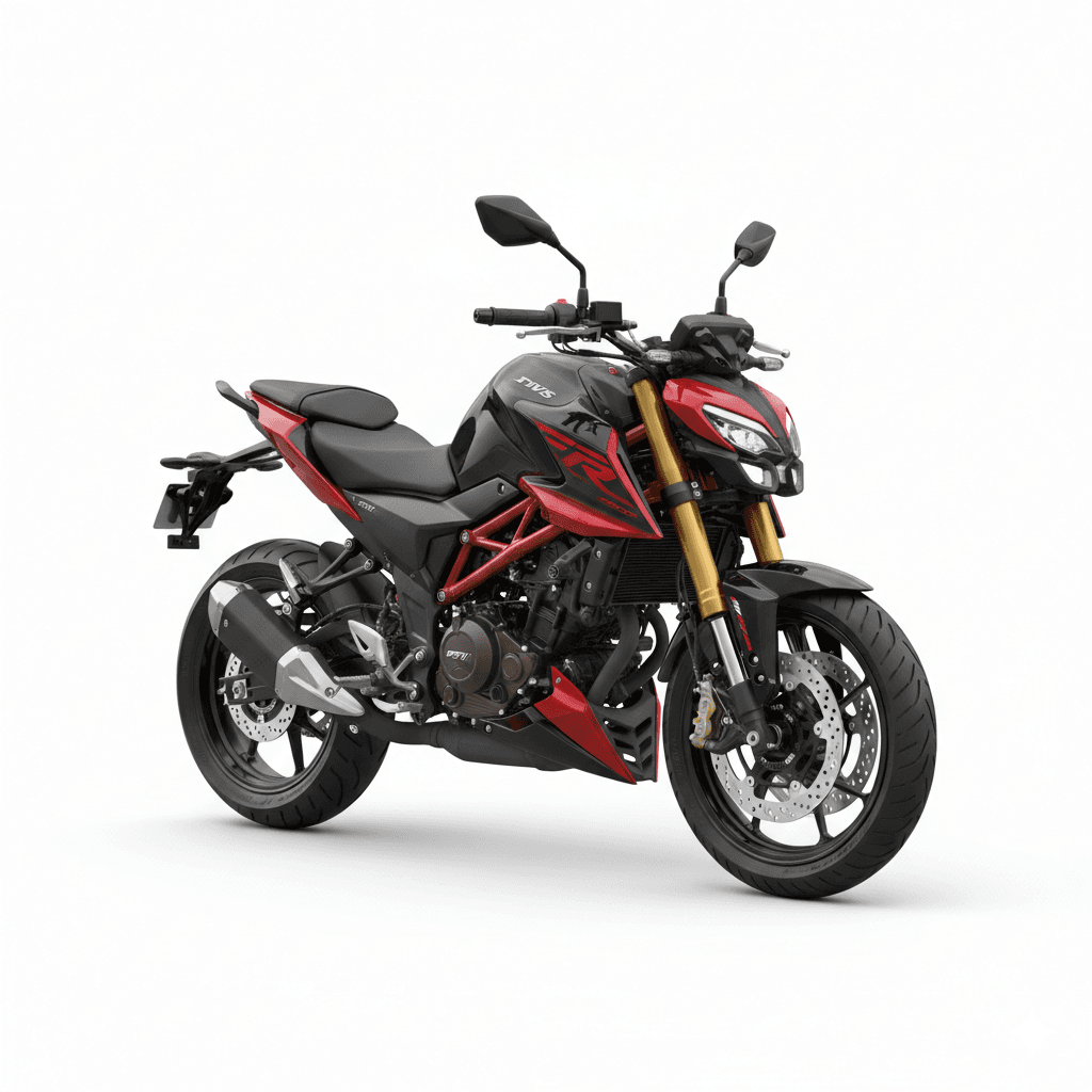 TVS Apache RTR 310 Motorcycle 3d model