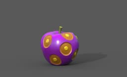 Artificial Uo Uo Devil Fruit 3d model