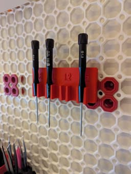 Pentalobe set Holder for Multiboard/Multiconnect 3d model