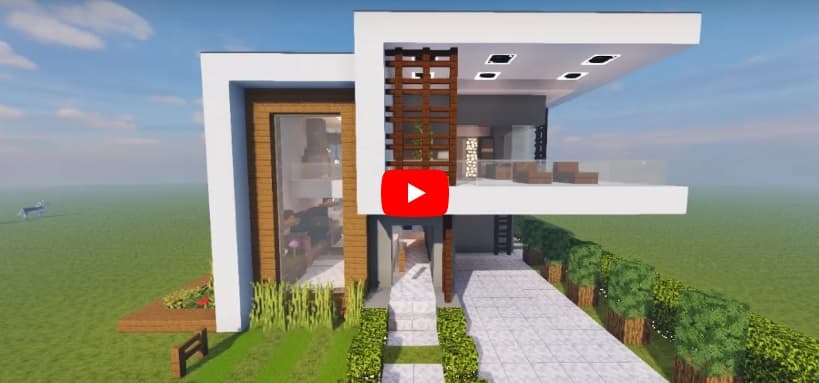 Minecraft Modern House #146 3d model