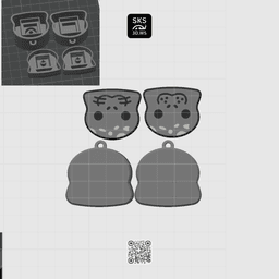 Ultimate Manatee Fidget & Clicker Collection (4-in-1 Master Pack) 3d model