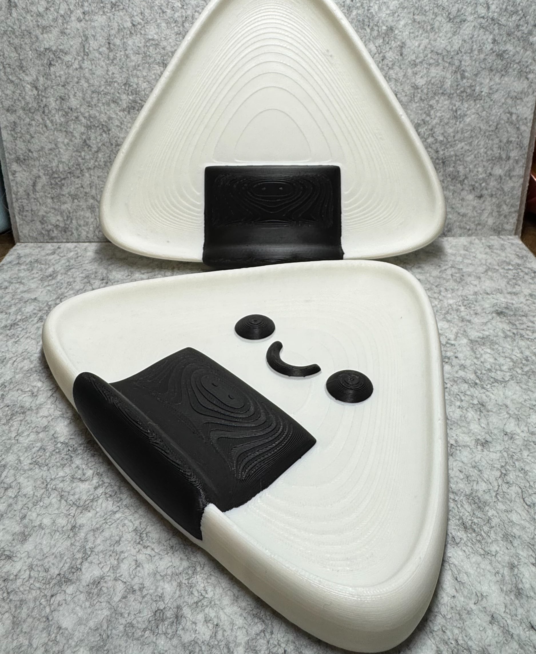 Onigiri Trinket Tray Dish 3d model