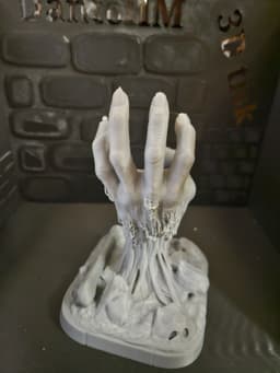 Zombie hand decoration 3d model