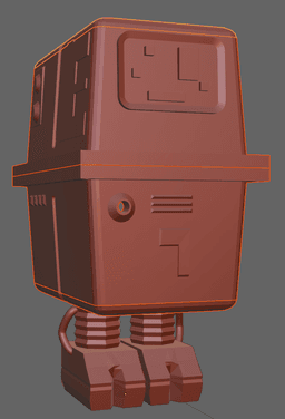 GNK Power Droid Raspberry Pi 4 Case 3d model