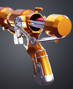 Outlaw Star - Starwind's Caster gun 3d model