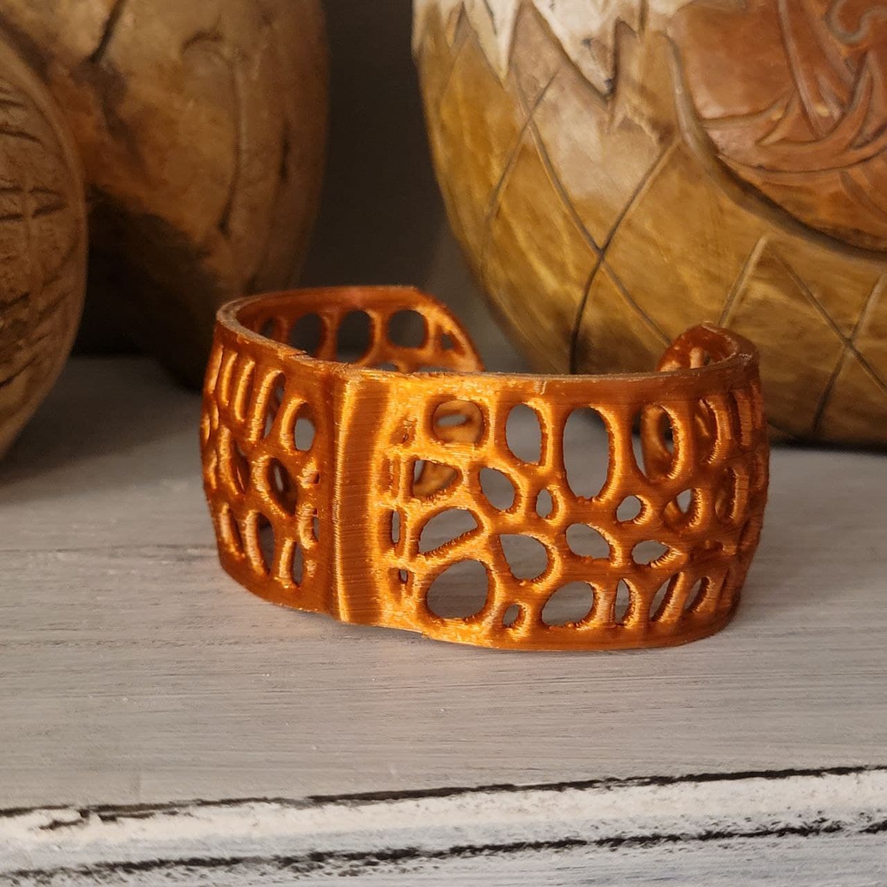 Voronoi Bracelet Mod 5 3d model
