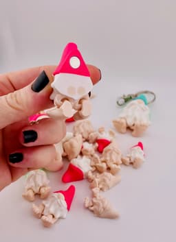 Mini Gnome Flexi 3d model
