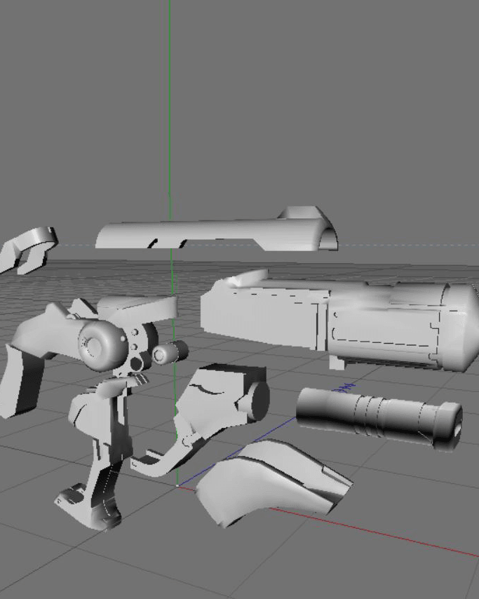 Mercy's Gun - Overwatch 3d model